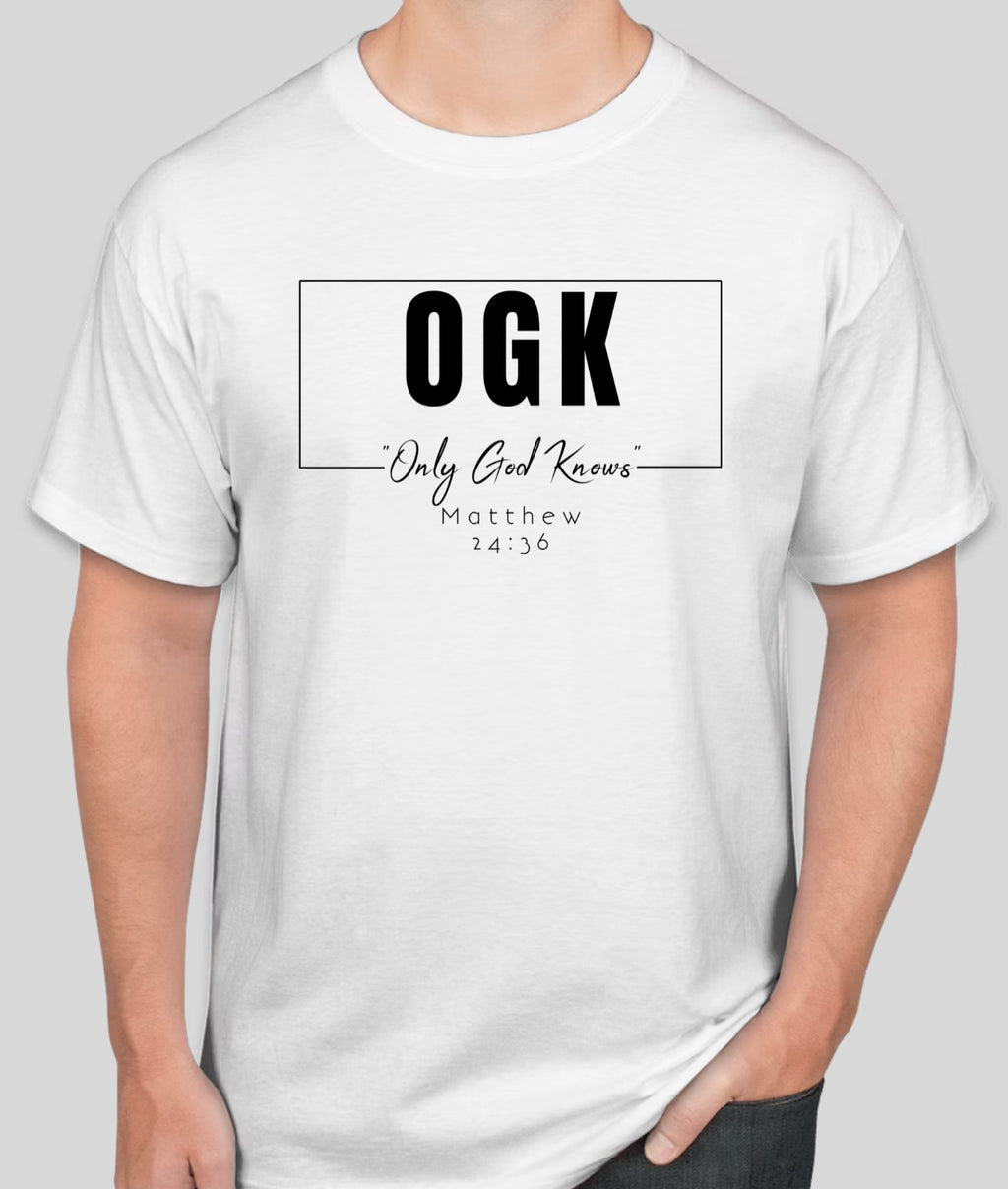 OGK "Only God Knows" Matthew 24:36 (Front)