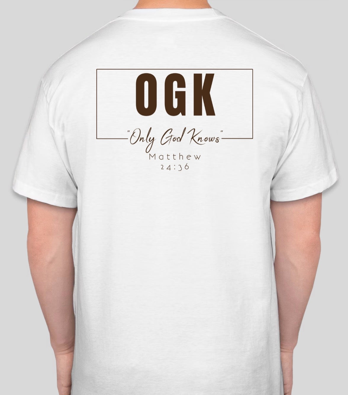 OGK "Only God Knows" Matthew 24:36 (Back