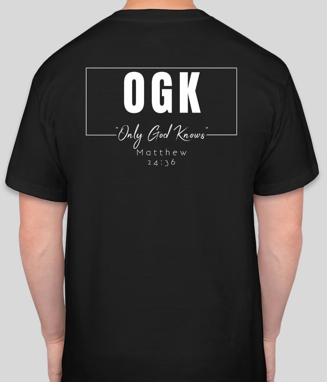 OGK "Only God Knows" Matthew 24:36 (Back